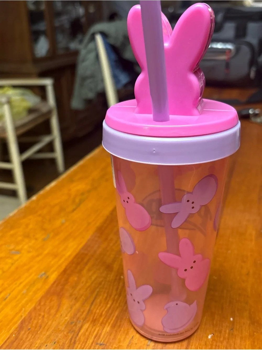 Zak peeps pink